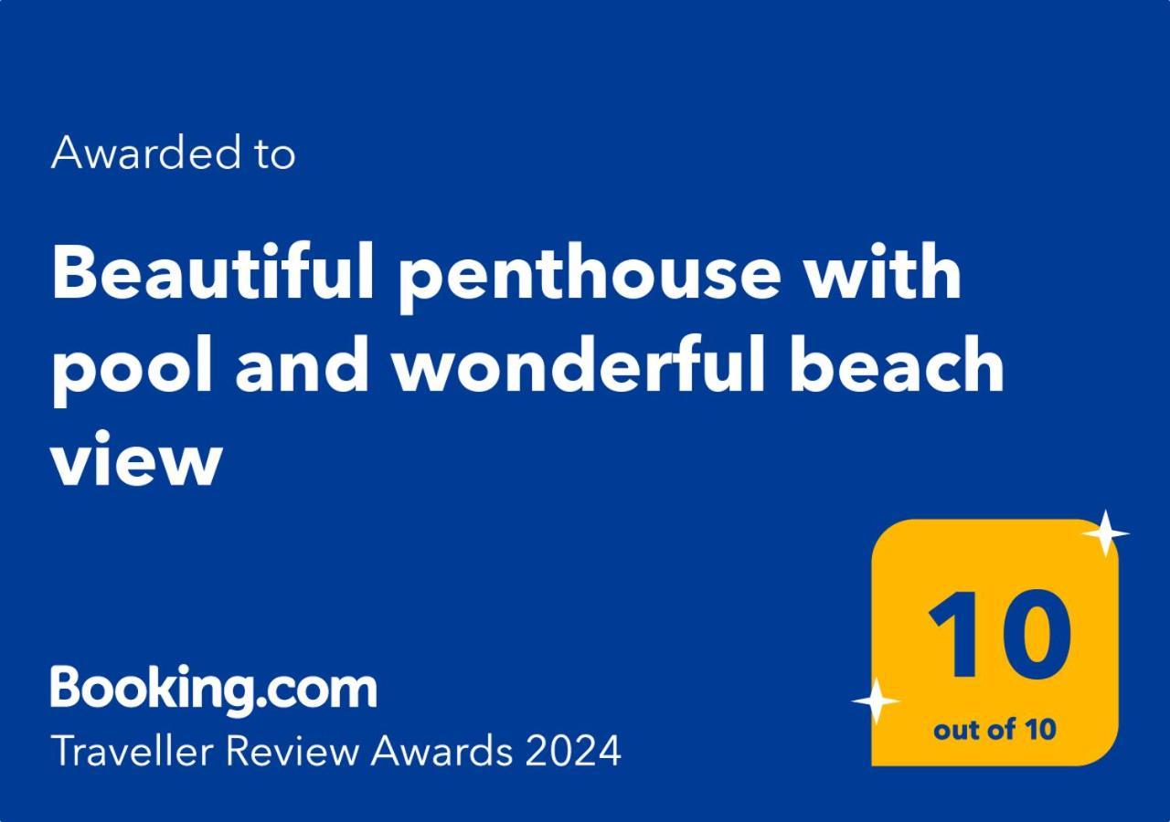 Beautiful Penthouse With Pool And Wonderful Beach View Oliva Εξωτερικό φωτογραφία